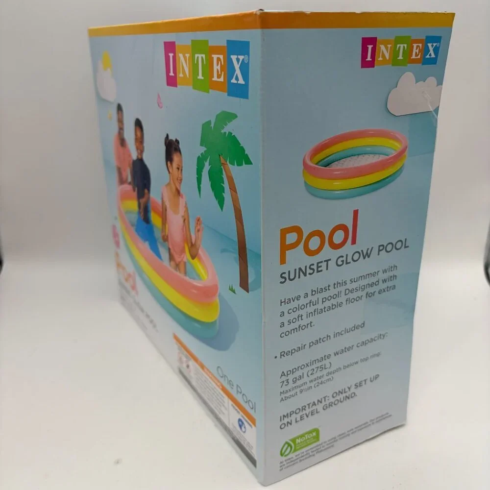 Intex Sunset Glow Kids Inflatable Pool 58